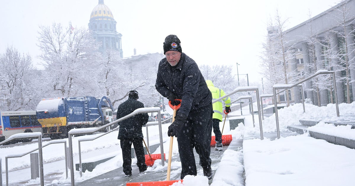 See how much snow fell in Colorado and parts of the Denver area during Wednesday's storm