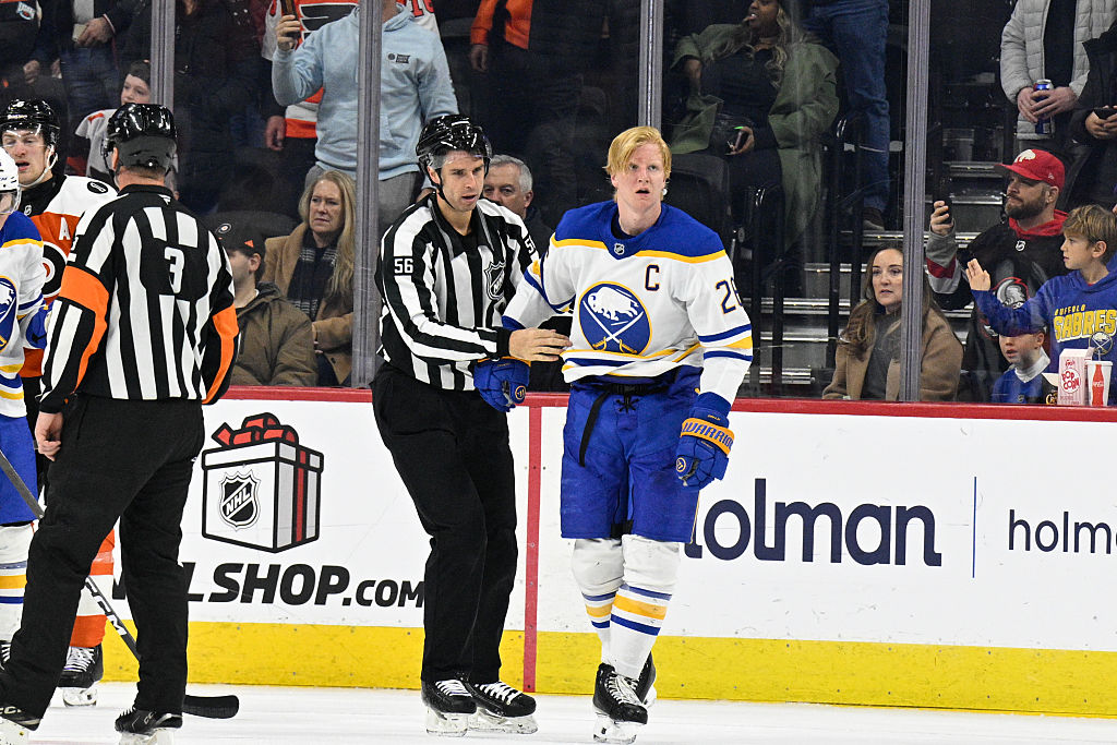 Buffalo's Dahlin Avoids Suspension For Hit On Flyers' Zegras; Was It Right Call?