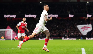 Arsenal's Gabriel Jesus Celebrates Goal With Christian Faith T-Shirt: Watch