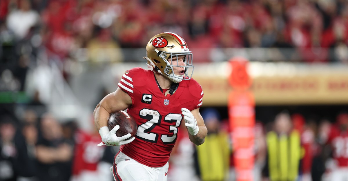 49ers news: Christian McCaffrey has a ‘stiff’ back; George Kittle will be limited