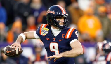 Illinois Win Over Tennessee Drops SEC To 0-4 Against P4 Teams