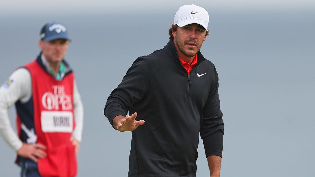 Brooks Koepka at the British Open