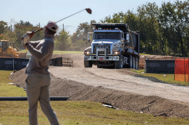 So what's the deal with the golf course?