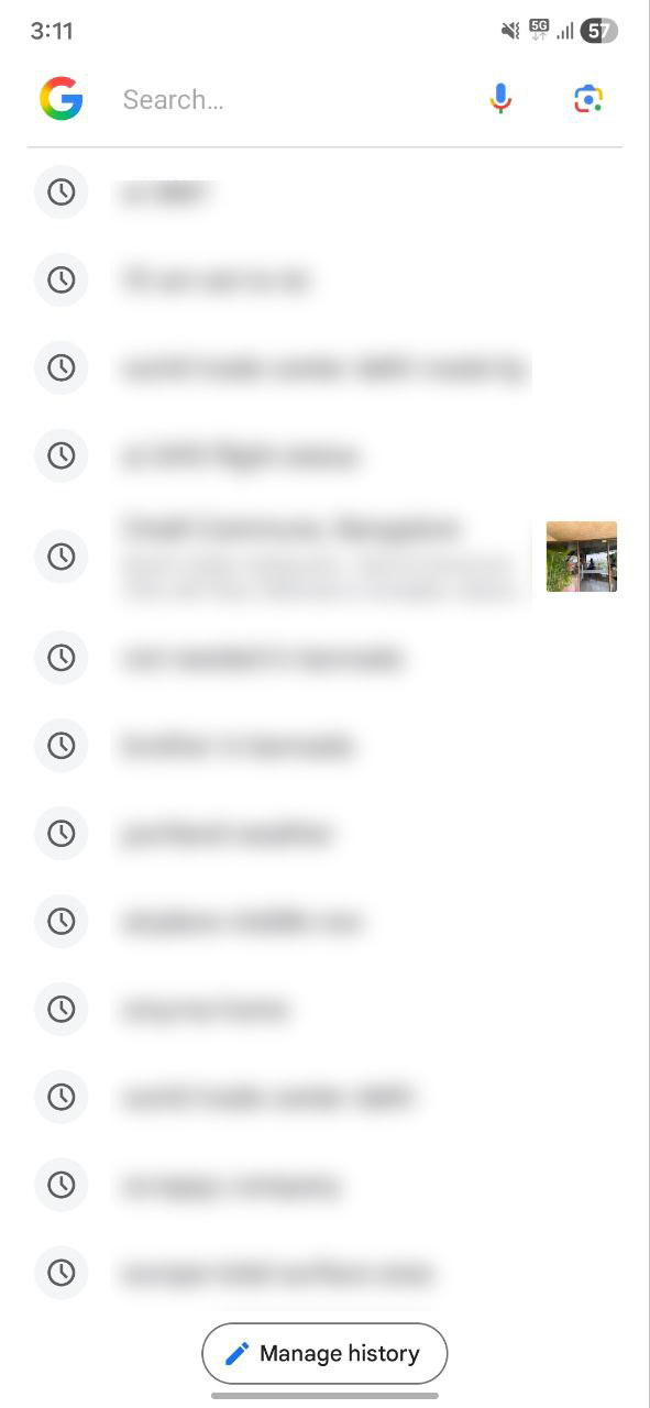 google search android