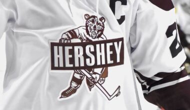 Hershey Bears wear vintage ‘Skating Bear’ jerseys for Hall of Fame and Throwback Nights: ‘They look unreal’