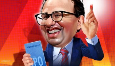 Illustration of Person in the News Dario Amodei.