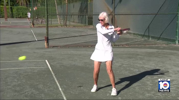 South Florida tennis star Donna Fales still serving up wins at 85 years young