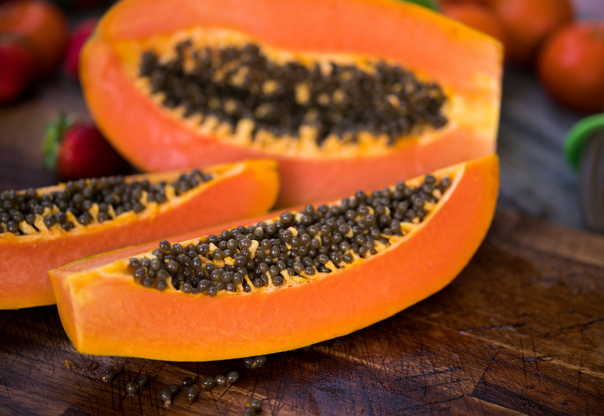 Papaya brings enzyme power to a month built almost entirely on protein and dairy