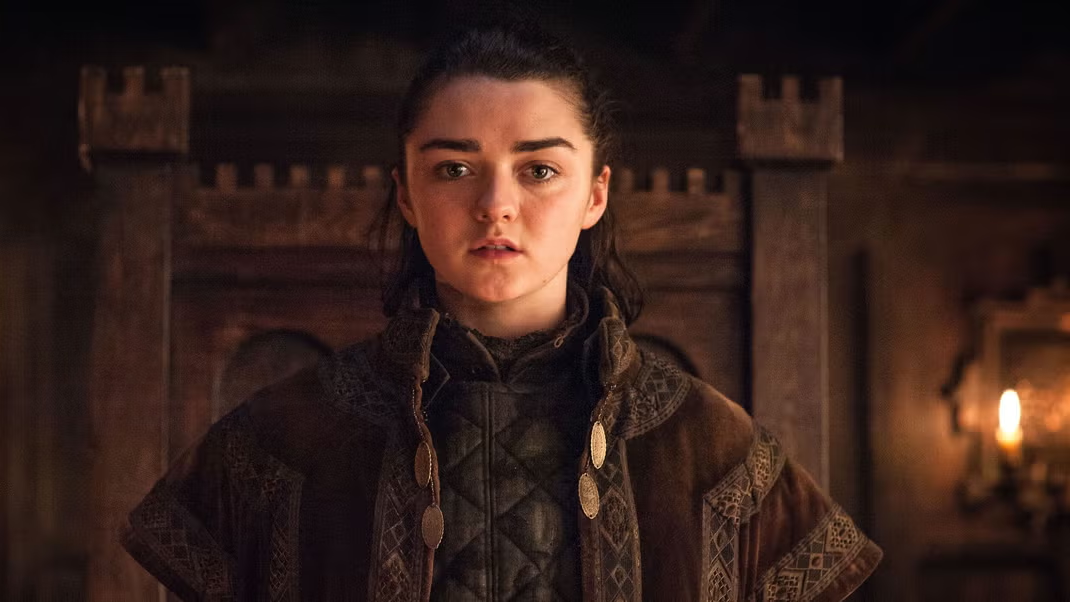 Williams played the role of Arya Stark in the series