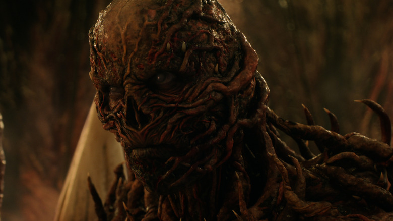 Vecna hunched over in 