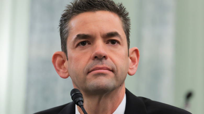 Jared Isaacman at his Senate nomination hearing for NASA administrator
