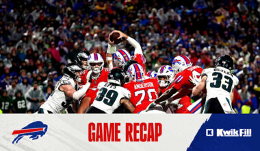 Bills 12 , Eagles 13