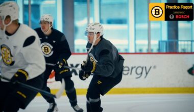 Practice Report: Bruins Prepare for the Wild 
