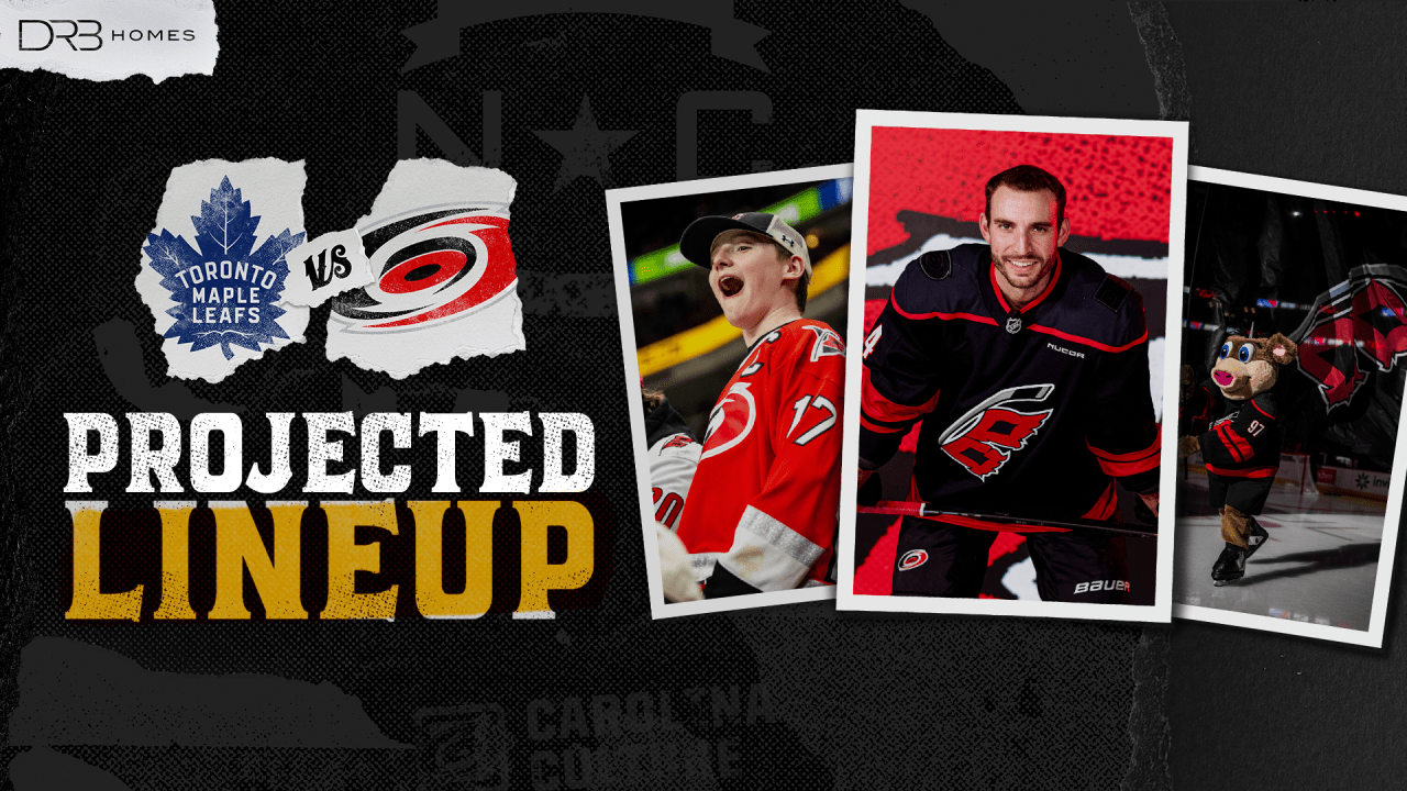 Projected Lineup: December 4 vs. Toronto