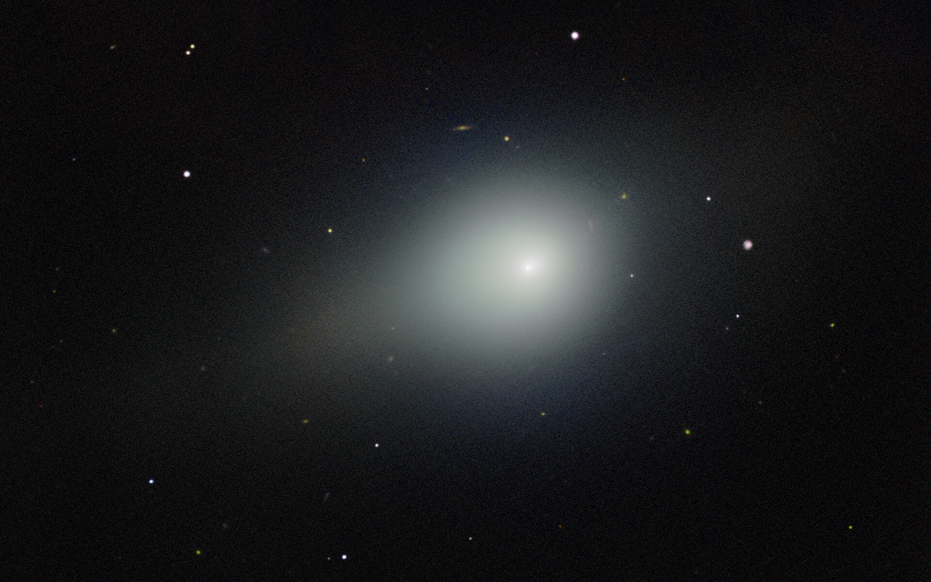 A deep image of interstellar Comet 3I/ATLAS captured by the Gemini Multi-Object Spectrograph (GMOS) on Gemini North on Maunakea in Hawai&lsquo;i, one half of the International Gemini Observatory, partly funded by the U.S. National Science Foundation (NSF) and operated by NSF NOIRLab. The image shows the comet&rsquo;s coma &mdash; a cloud of gas and dust that forms around the comet&rsquo;s icy nucleus in the vicinity of the Sun. 3I/ATLAS is only the third confirmed interstellar visitor to our Solar System. The exposures tracked the comet as it traveled across the sky, and the final image is composed to freeze the stars in place during the observation. An almost invisible, unknown main belt asteroid is photobombing the image to the lower right of the comet.