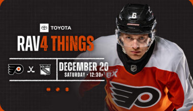 RAV4 Things: Flyers @ Rangers