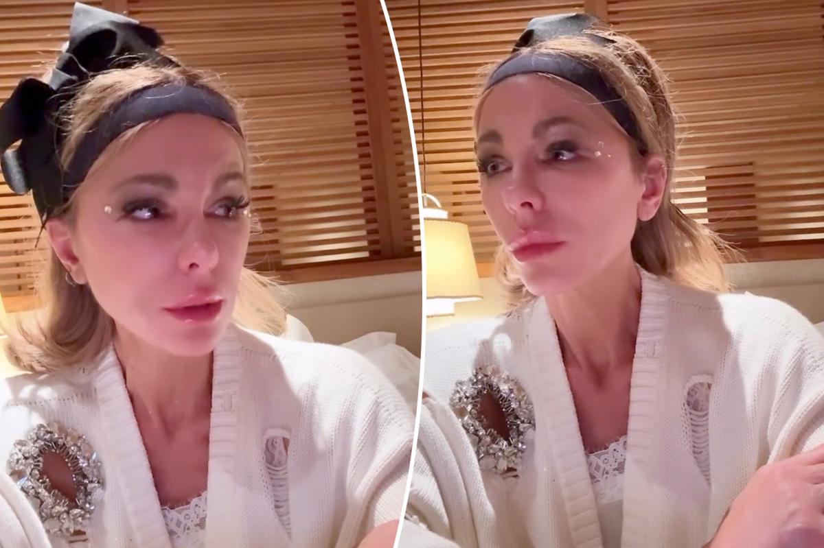 Kate Beckinsale addresses her weight loss as she breaks down in tears over 'really hard year'