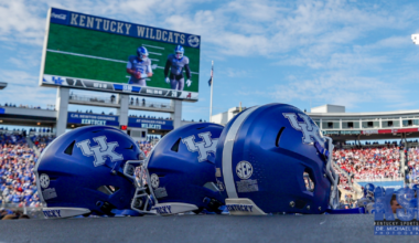 Dec 12, 2025; Las Vegas, NV, USA; Oklahoma City Thunder guard Shai Gilgeous-Alexander (2) reacts during practice prior to the Emirates Cup semifinals at T-Mobile Arena. Mandatory Credit: Kirby Lee-Imagn Images