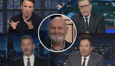 kimmel colbert reactions rob reiner death