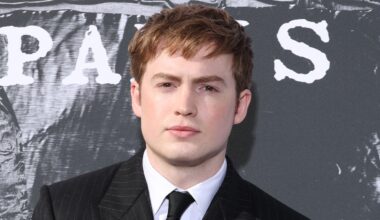 Kit Connor Shows Off Full Beard In Cute New Christmas Photo With ‘Twin’ Dog | Kit Connor | Celebrity News and Gossip | Entertainment, Photos and Videos