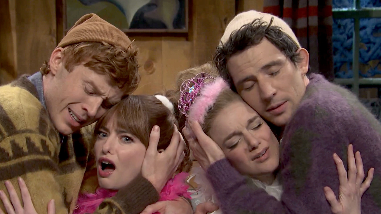 Josh O'Connor Plays A Sensitive Male Stripper In SNL Video