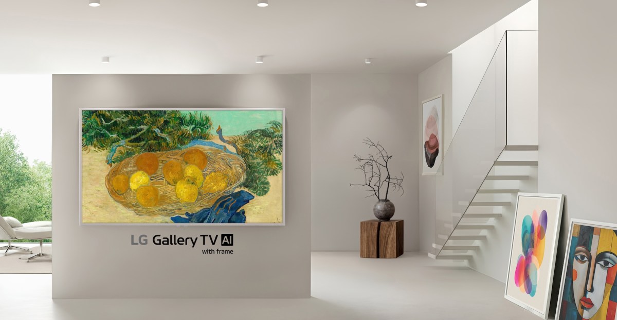 LG’s new Gallery TV, designed for displaying art, will be at CES 2026