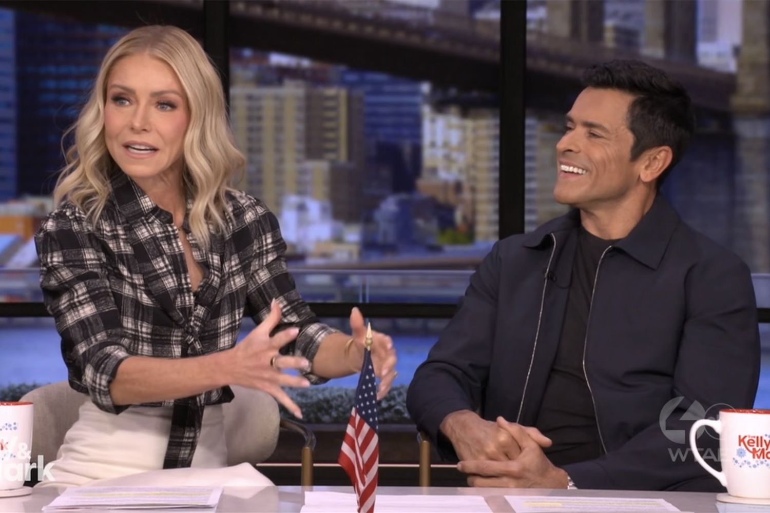 Kelly Ripa discusses 'aggressive' encounter with rude man on airplane