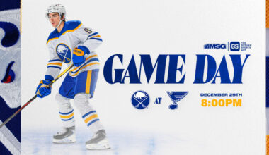 Sabres at Blues | How to watch, lineup notes, and storylines