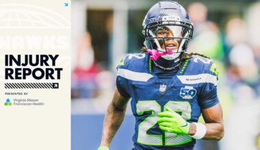Week 18 Injury Report: Seahawks at 49ers