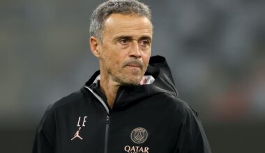 PSG manager Luis Enrique