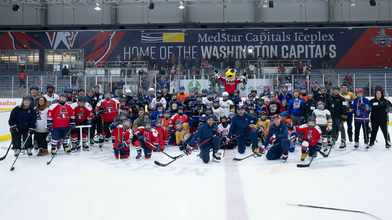 Ovechkin enjoys ‘great’ time hosting clinic for American Special Hockey kids 