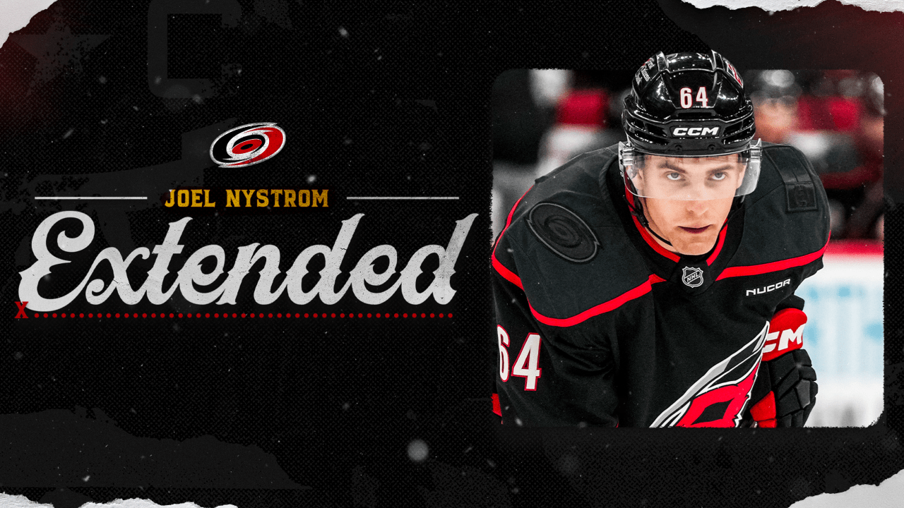 Canes Sign Nystrom To Four-Year Contract Extension