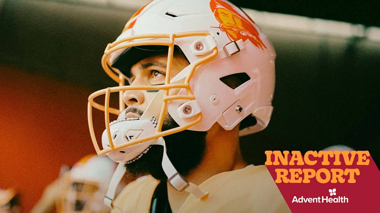 Falcons vs. Buccaneers Inactive Report