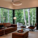 Monolith Lodge / Pyxis Nautica + Hello Wood - Interior Photography, Living Room