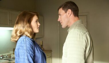 Kathleen Kenny as Diane Sterling and Austin Stowell as Leroy Jethro Gibbs —