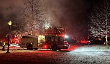 Firefighters battle flames in Needham home on Christmas Eve