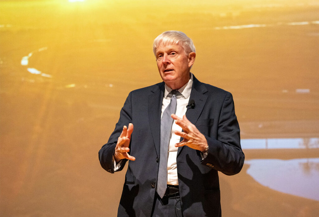 Norbert Holtkamp has been appointed as the new director of Fermi National Accelerator Laboratory, effective Jan. 12, 2026. Credit: JJ Starr, Fermilab