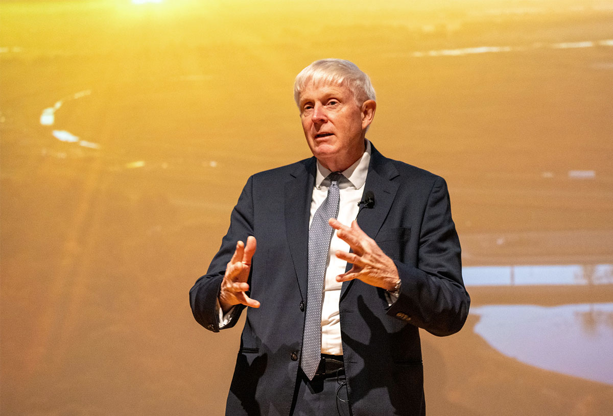 Norbert Holtkamp has been appointed as the new director of Fermi National Accelerator Laboratory, effective Jan. 12, 2026. Credit: JJ Starr, Fermilab