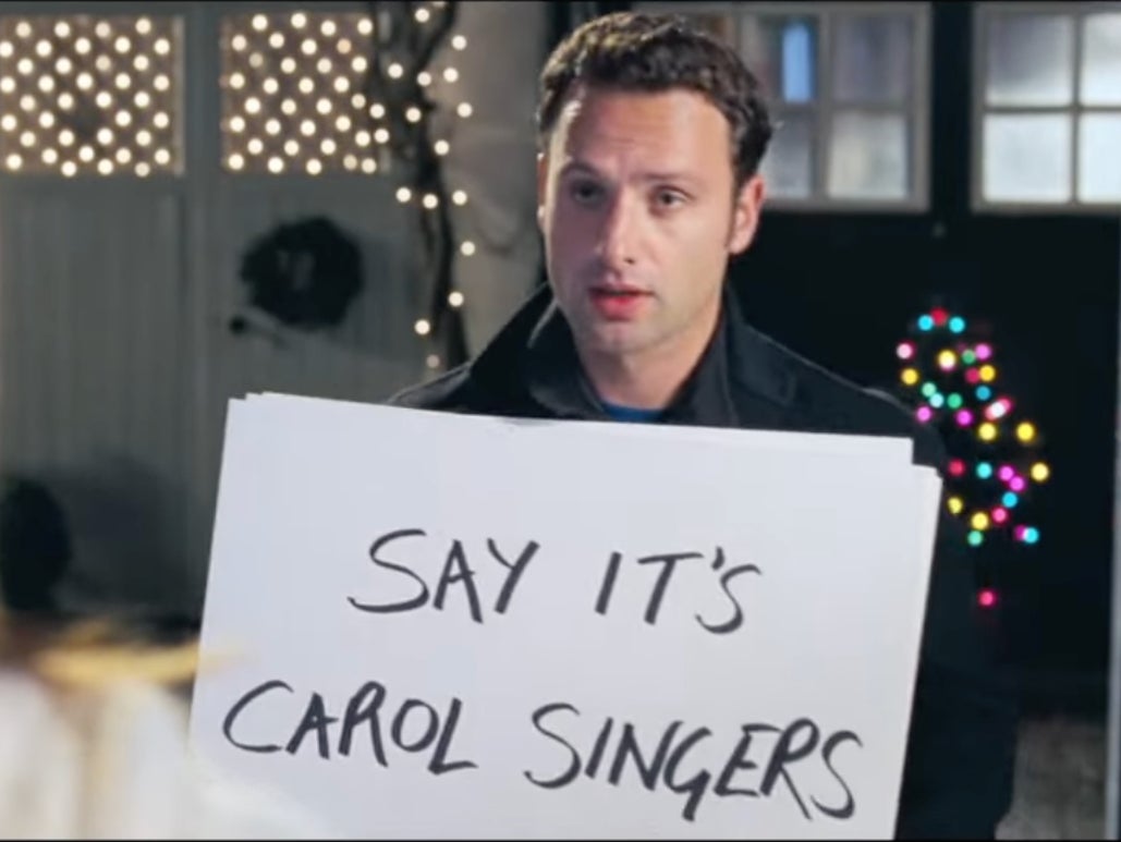 Andrew Lincoln in ‘Love Actually