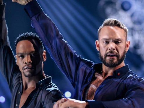 Radebe and John Whaite were the first-ever same-sex male couple on ‘Strictly’
