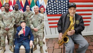 World War II vet excited to perform national anthem on saxophone for Islanders-Rangers