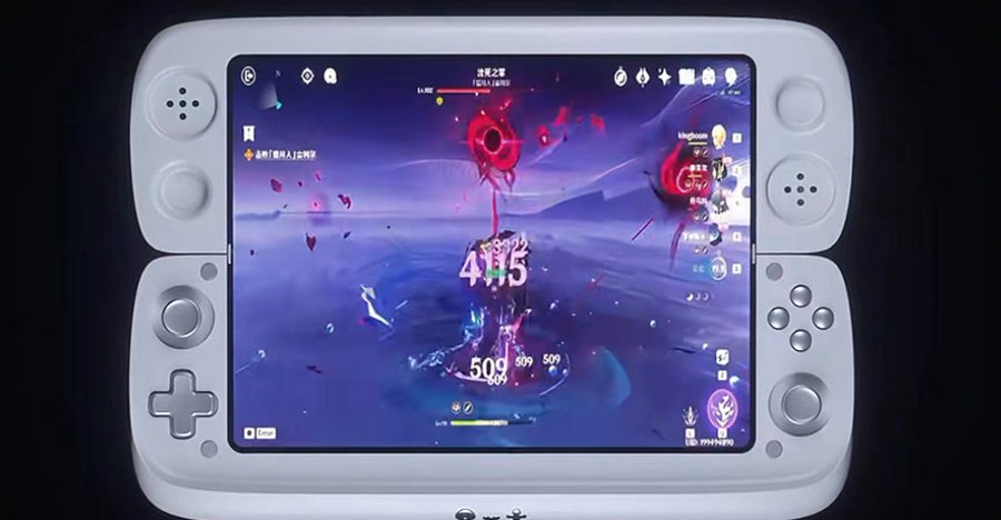 The OneXSugar Wallet is the first gaming handheld with a folding screen