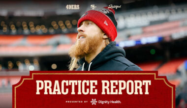 George Kittle, Ricky Pearsall Questionable vs. Bears; Injury Report Ahead of #CHIvsSF