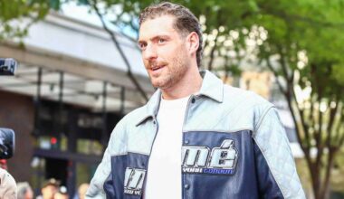 Pierre-Luc Dubois, Brooks Orpik, and Mike Green participating in public autograph signing on Saturday