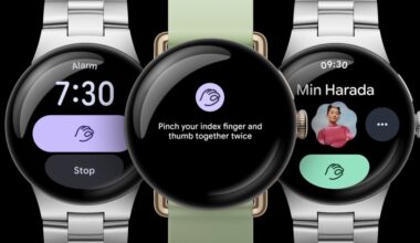The Pixel Watch 4 gets new one-handed gestures and better smart replies