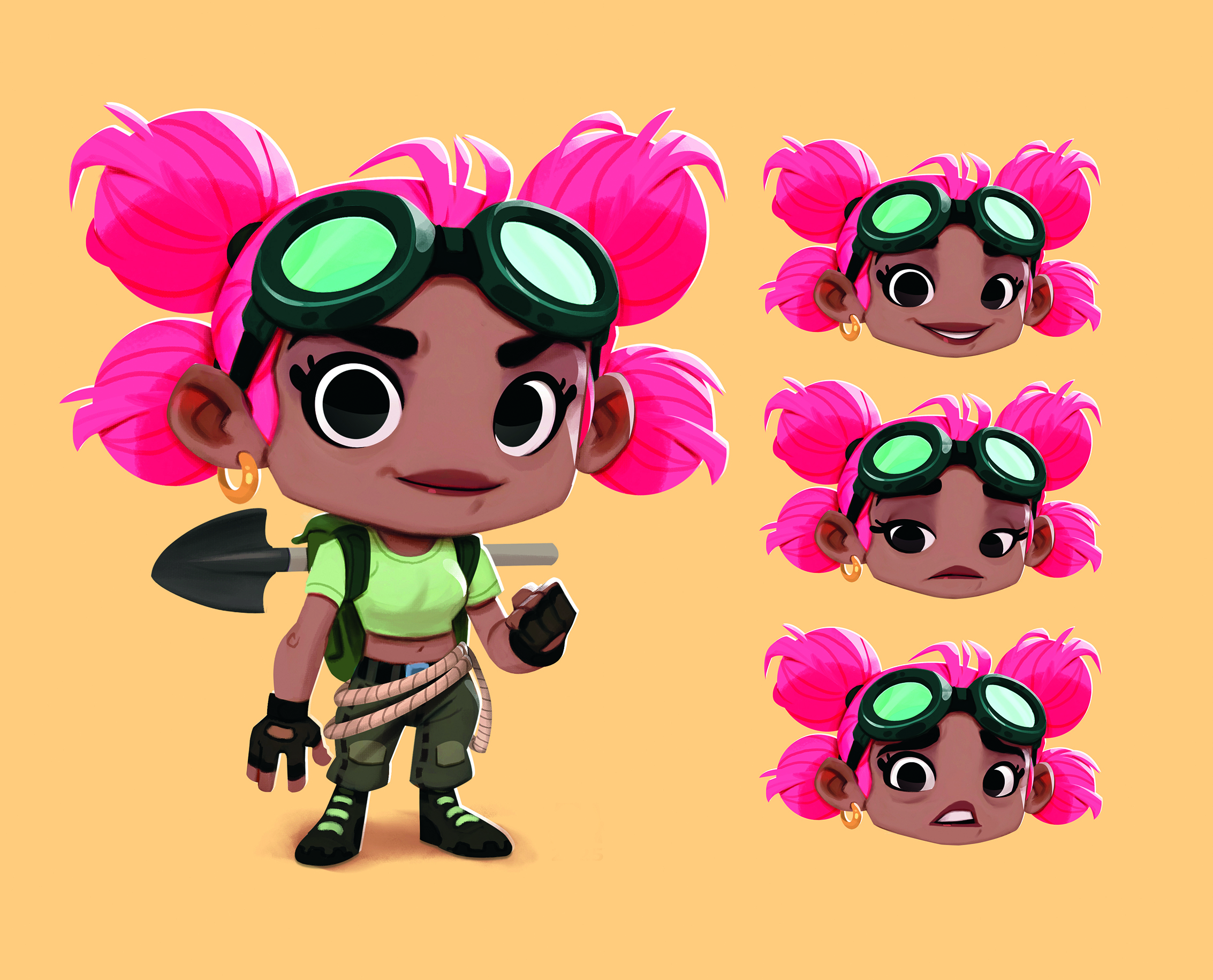 Digital character art