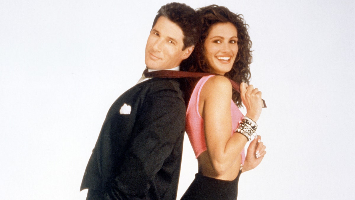 Julia Roberts and Richard Gere in a promo shot for "Pretty Woman."