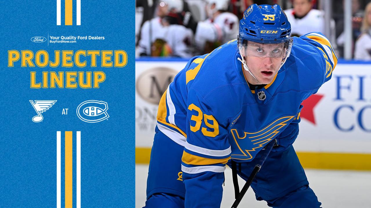 Projected Lineup: Dec. 7 at Montreal