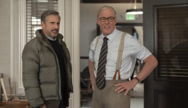 Steve Carell and John C. McGinley in