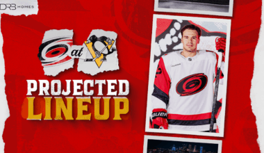 Projected Lineup: December 30 at Pittsburgh